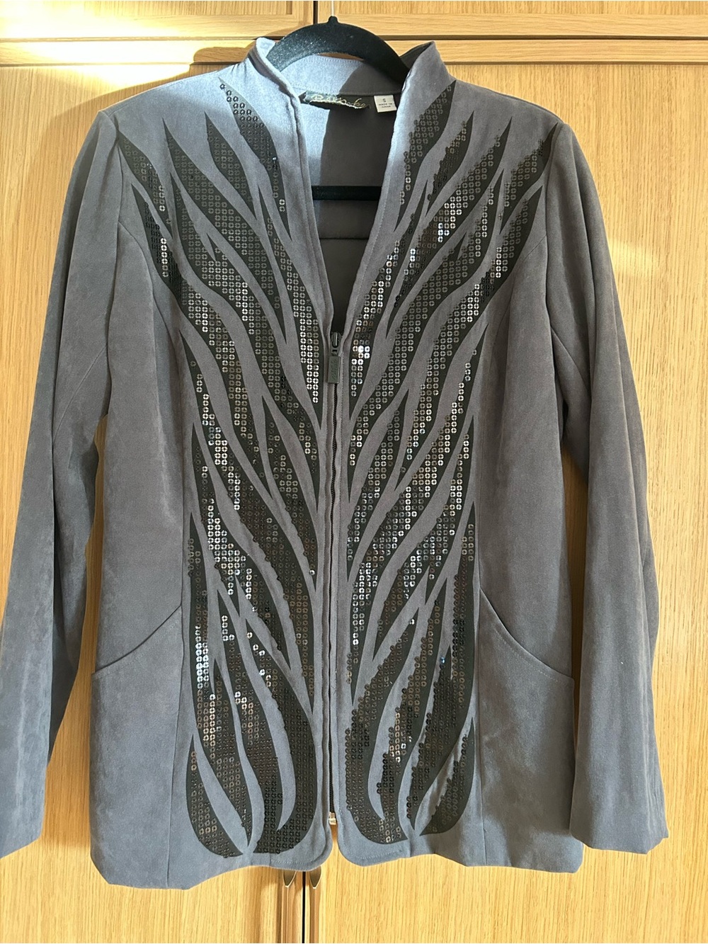 Vintage Bob Mackie Wearable Art Sequin Jacket